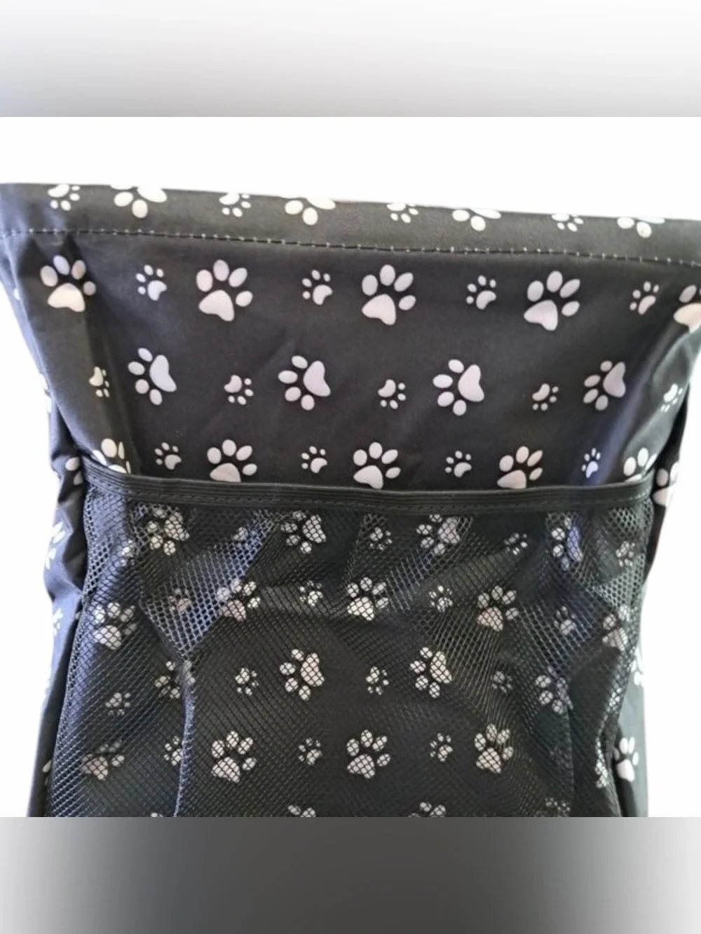 XL Foldable Utility Tote Bag Paw Print Storage Organizer Beach Grocery Camping
